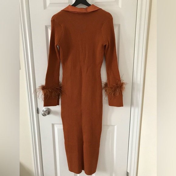 Fashion Nova Ribbed Midi Sweater Dress - Picture 2 of 6